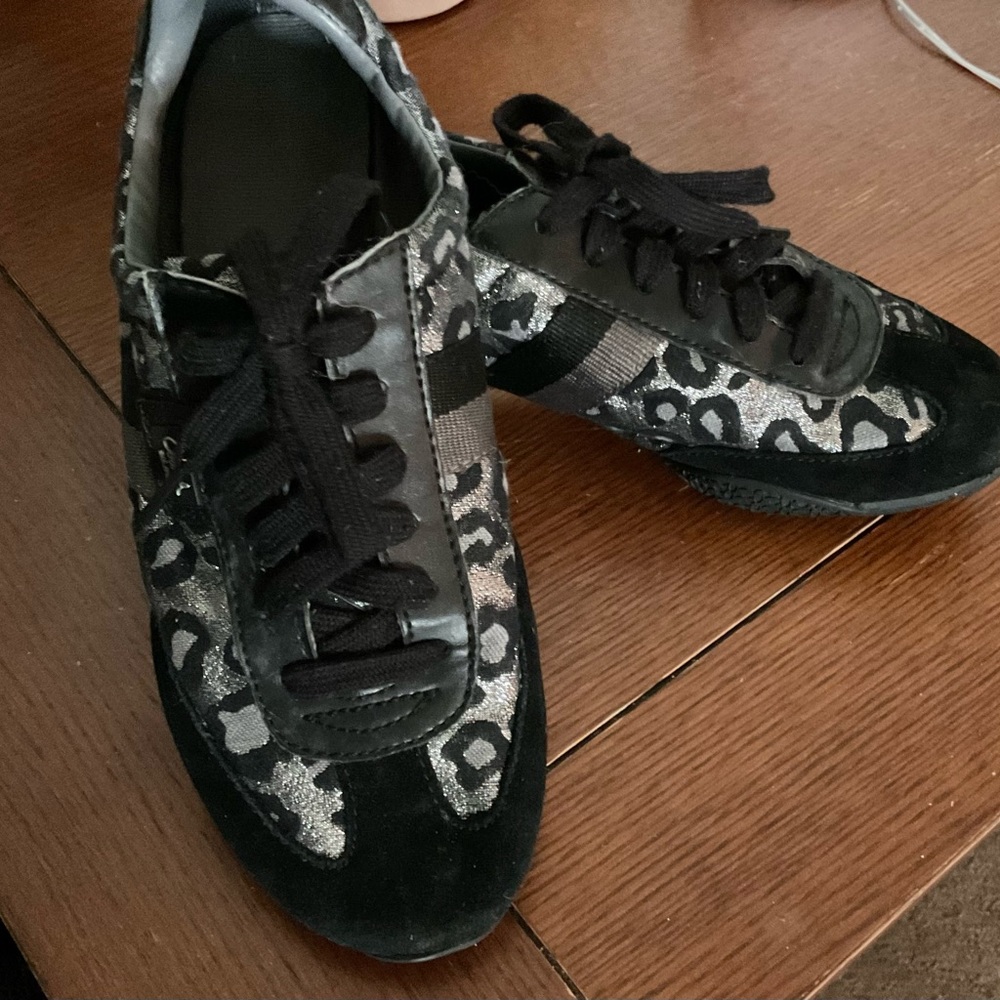 Rare leopard coach shoes